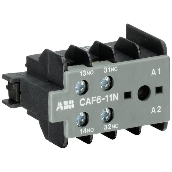 CAF6-11N, TOP MOUNTED AUX 1NO-1NC BC6&73P-0 , PK 10